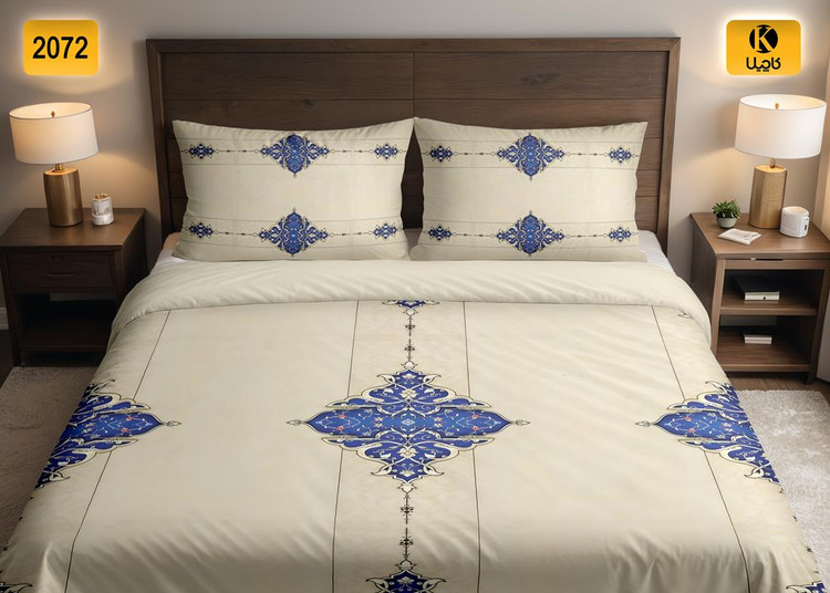 ست روتختی دو نفره مخمل - کد 2072