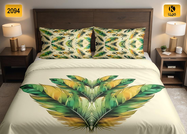 ست روتختی دو نفره مخمل - کد 2094