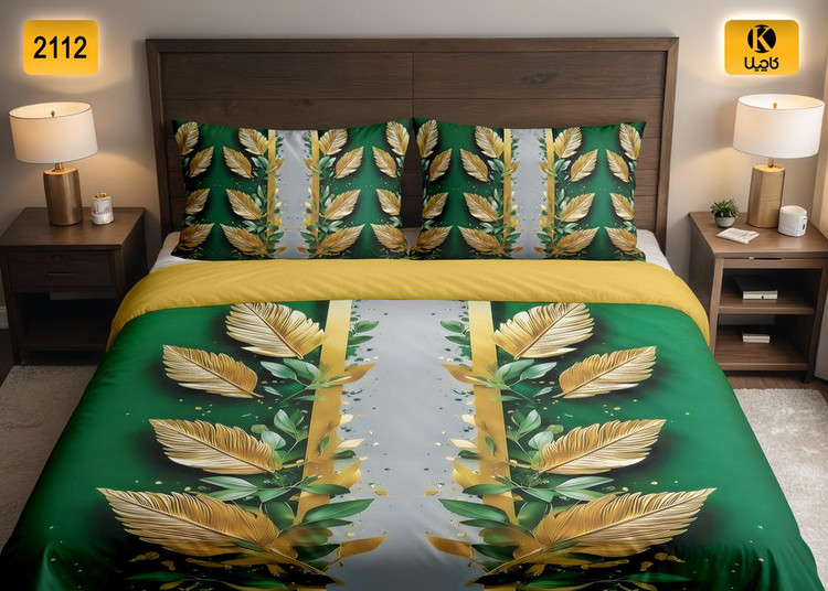 ست روتختی دو نفره مخمل - کد 2112